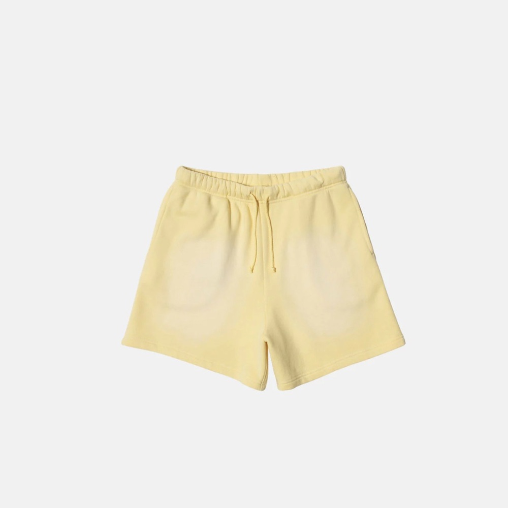 Brand New - Elwood Core Sweat Short Sun Faded Yellow